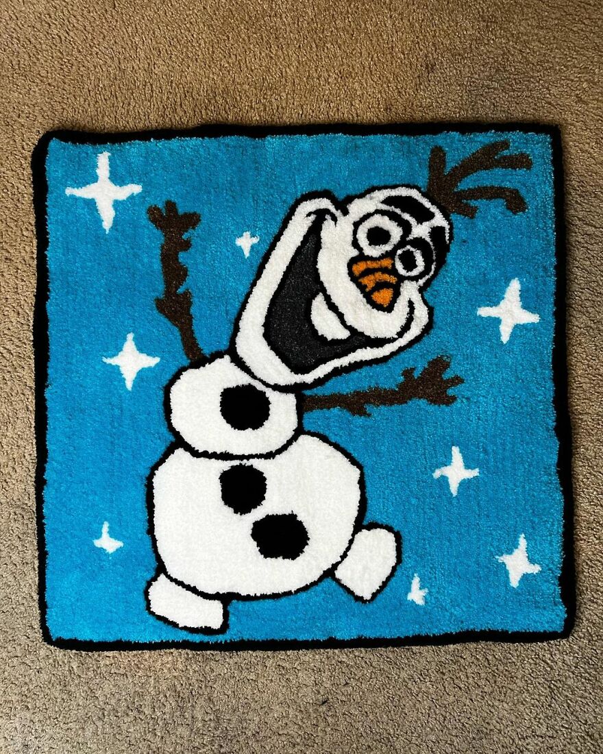 Popular Anime And Cartoon Characters Made Into Rugs By A Carpet Nerd (32 Pics) Popular Anime And Cartoon Characters Made Into Rugs By A Carpet Nerd (32 Pics)