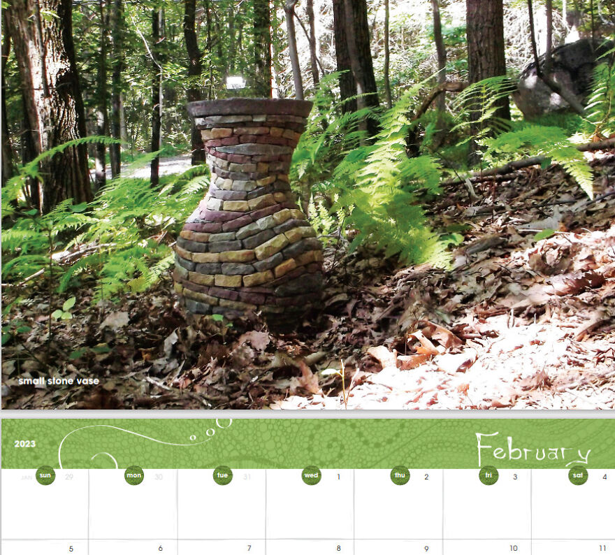 After 16 Years Being Self Employed Doing Stone Art, I Created A Calendar