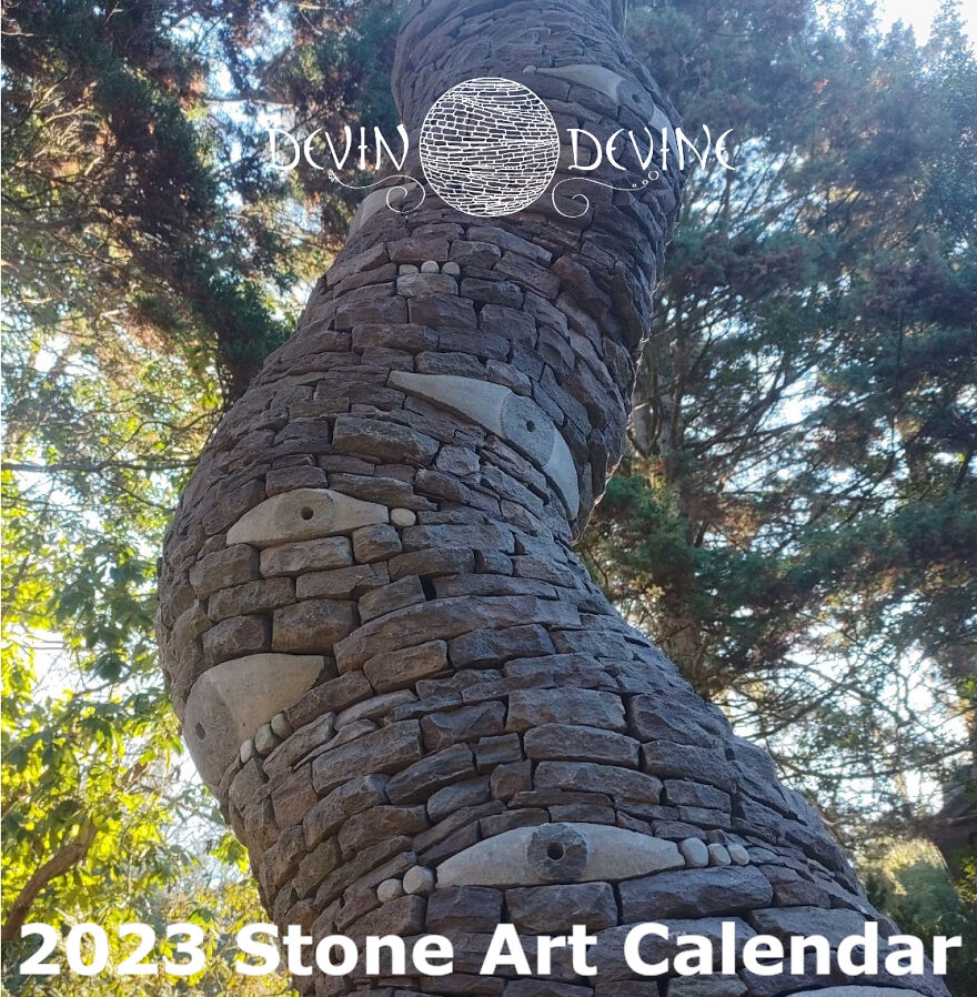 After 16 Years Being Self Employed Doing Stone Art, I Created A Calendar