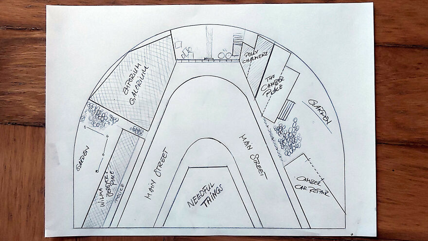 I’ve Created A Miniature Version Of A Town From Stephen King’s Novel I’ve Created A Miniature Version Of A Town From Stephen King’s Novel