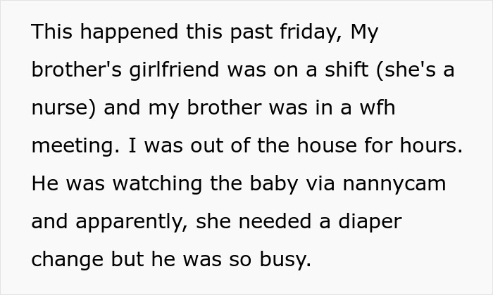 “Am I A Jerk For Telling My Brother Off When He Berated My Daughter For Not Changing Her Cousin’s Diaper?” “Am I A Jerk For Telling My Brother Off When He Berated My Daughter For Not Changing Her Cousin’s Diaper?”