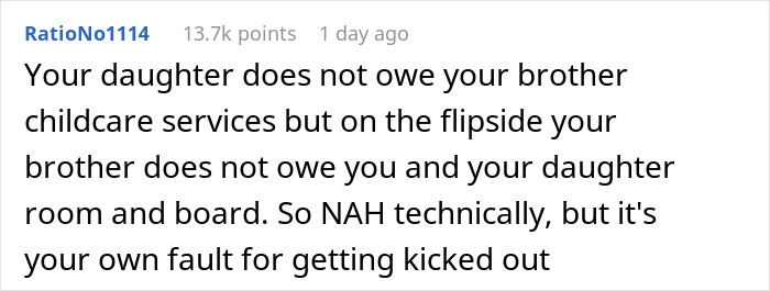 “Am I A Jerk For Telling My Brother Off When He Berated My Daughter For Not Changing Her Cousin’s Diaper?” “Am I A Jerk For Telling My Brother Off When He Berated My Daughter For Not Changing Her Cousin’s Diaper?”