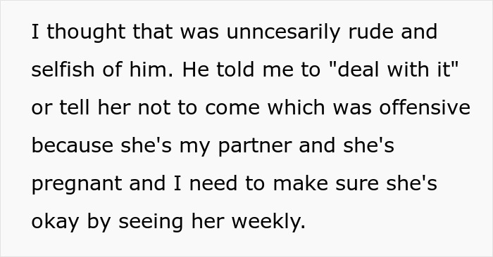 Roommate Upset After This Guy Told Him To Not Cook Certain Meals When His Pregnant Girlfriend Comes Over