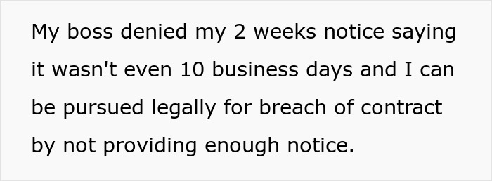 Employee Gets Accused Of Trying To Sabotage The Company By Handing In 2 Weeks’ Notice Right Before The Holidays