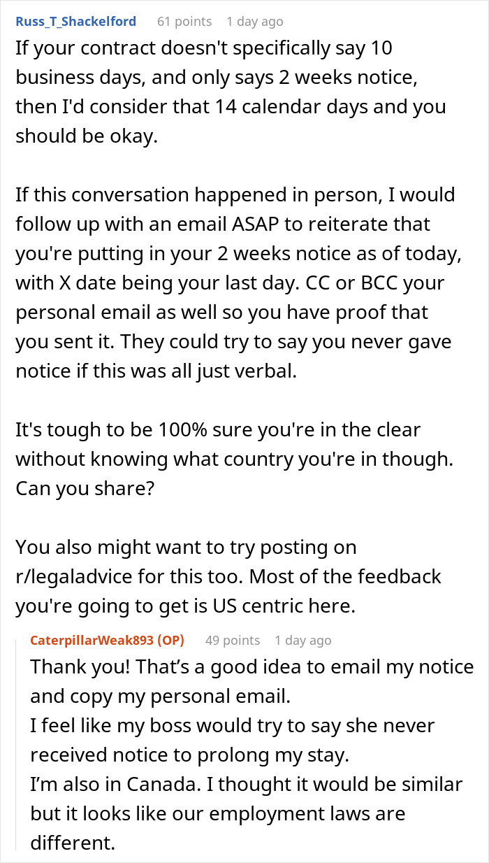 Employee Gets Accused Of Trying To Sabotage The Company By Handing In 2 Weeks’ Notice Right Before The Holidays