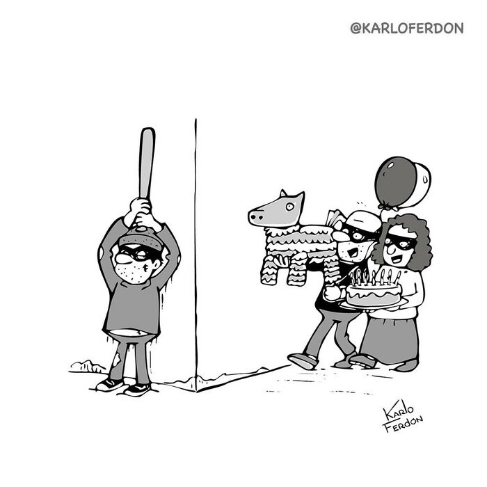 This Artist Makes Humorous One-Panel Comics Without Using A Single Word (30 New Pics) This Artist Makes Humorous One-Panel Comics Without Using A Single Word (30 New Pics)