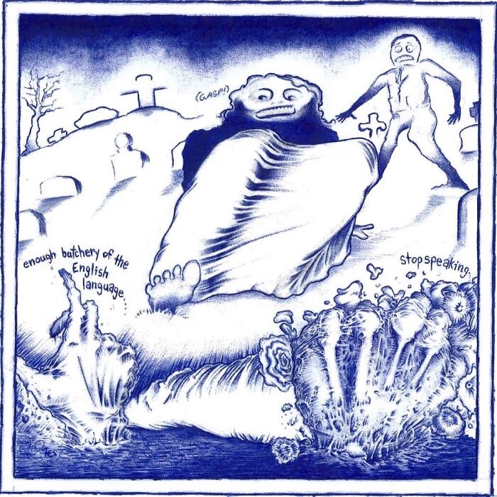 I Create Comics Called “Blue Ink Trauma” And This Is Vol. VII: Necropedia Britannica