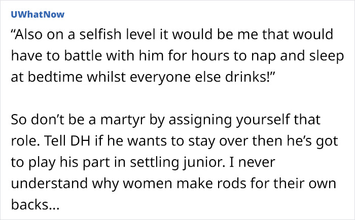 Mom Asks If She’s Being Unreasonable For Thinking About ‘Canceling Christmas’ At Her In-Laws, So As To Not Disrupt Son’s Daily Routine Mom Asks If She’s Being Unreasonable For Thinking About ‘Canceling Christmas’ At Her In-Laws, So As To Not Disrupt Son’s Daily Routine