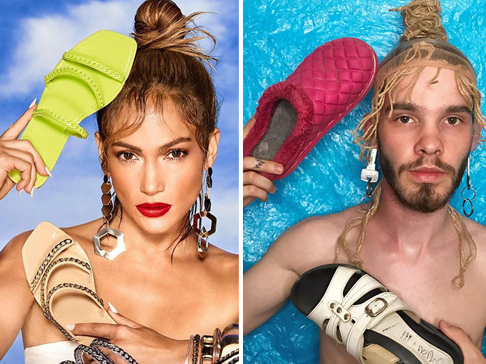 This Comedian Has Gone Viral For His Humorous Celebrity Outfit Recreations (35 New Pics) This Comedian Has Gone Viral For His Humorous Celebrity Outfit Recreations (35 New Pics)