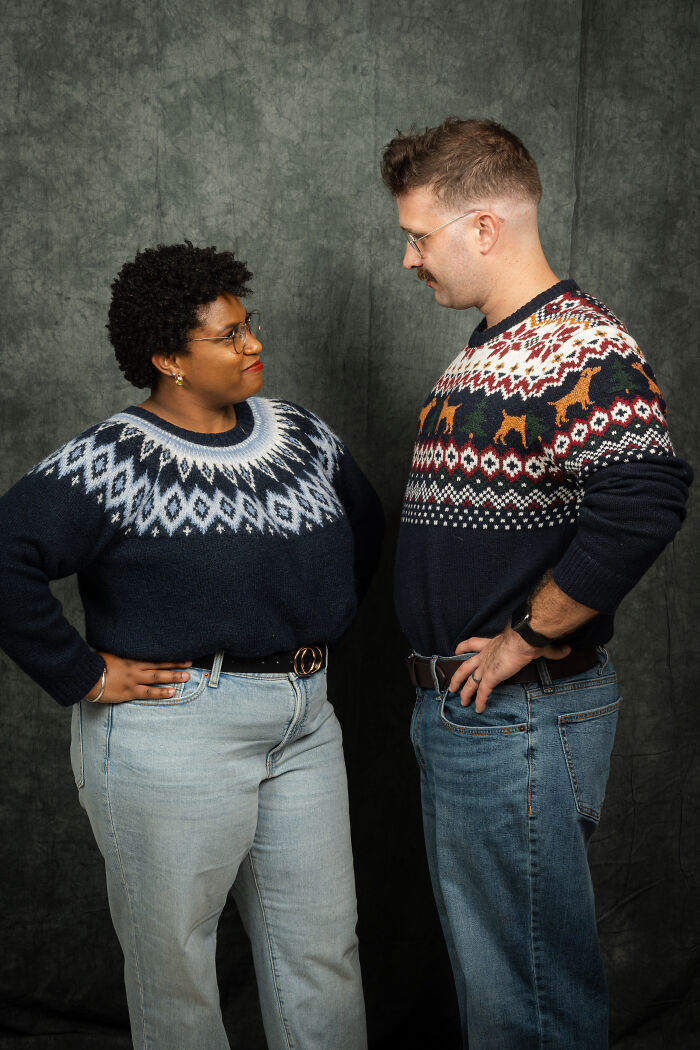 My Husband And I Did The Awkward 80&#8217;s Photoshoot For Our Anniversary (35 Pics)