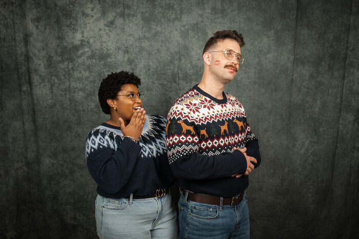 My Husband And I Did The Awkward 80&#8217;s Photoshoot For Our Anniversary (35 Pics)