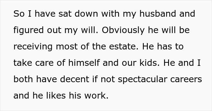 Woman Refuses To Simply Give Money To Her Parents Who Are Raising Her Nieces As They Are Ultra-Religious, But Leaves Them Inheritance With A Condition Woman Refuses To Simply Give Money To Her Parents Who Are Raising Her Nieces As They Are Ultra-Religious, But Leaves Them Inheritance With A Condition