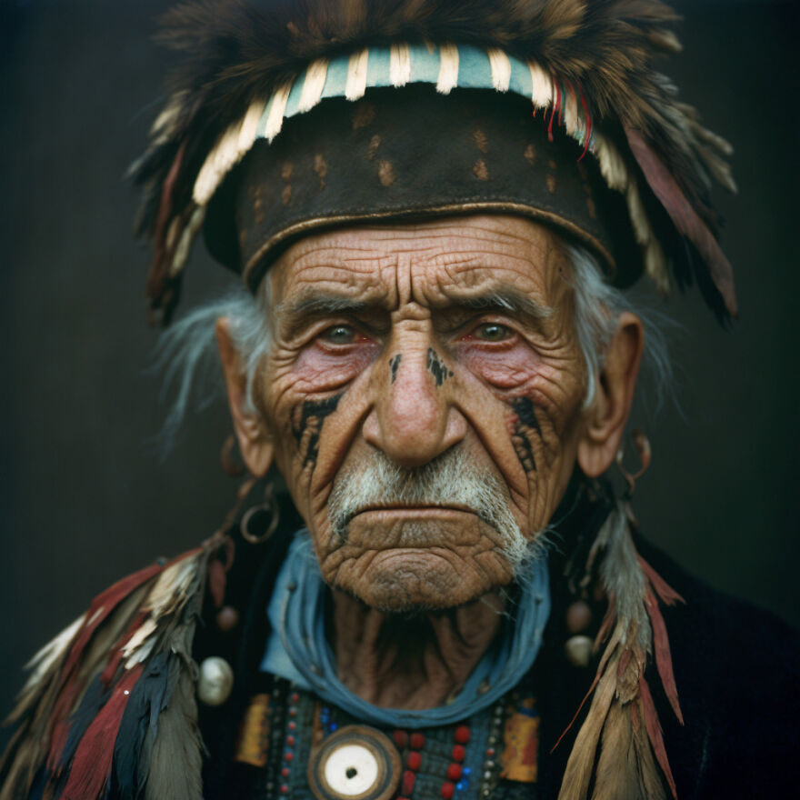 27 People That Have Never Existed, Captured With AI By Dimitar Karanikolov In His Photography Series Imaginary Shamans