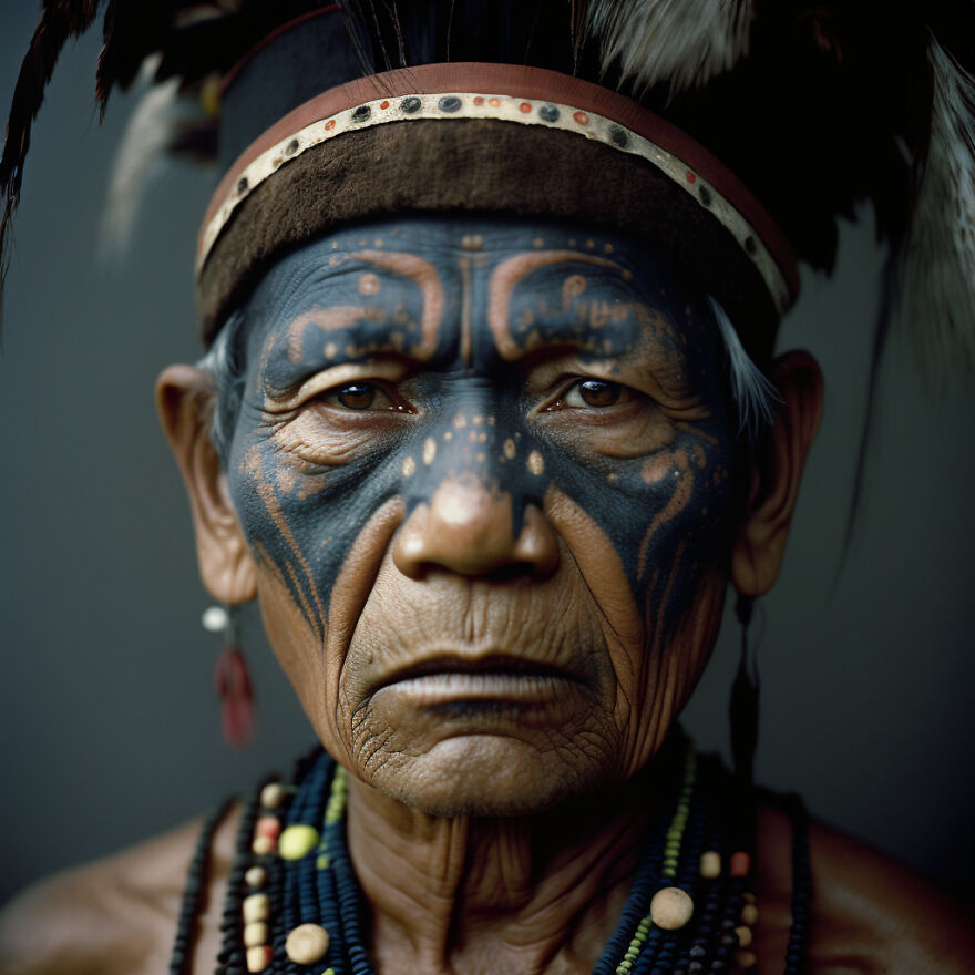 27 People That Have Never Existed, Captured With AI By Dimitar Karanikolov In His Photography Series Imaginary Shamans