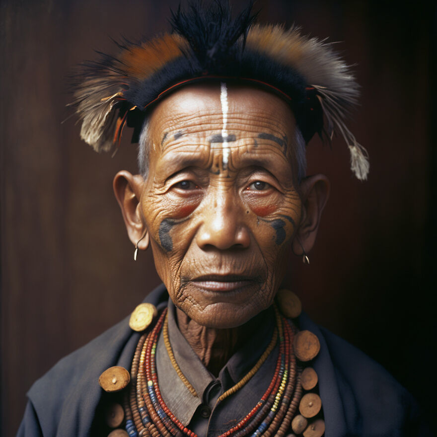 27 People That Have Never Existed, Captured With AI By Dimitar Karanikolov In His Photography Series Imaginary Shamans