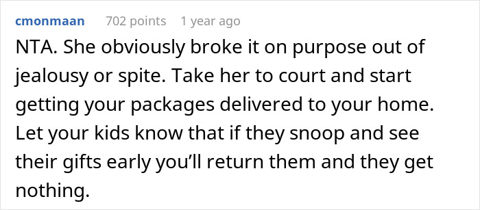 “[Am I The Jerk] For Demanding My SIL Pay Me Back For A Christmas Gift That She Destroyed That Was For My Kids And Shouldn’t Have Been Touched?”
