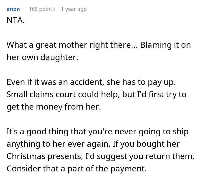 “[Am I The Jerk] For Demanding My SIL Pay Me Back For A Christmas Gift That She Destroyed That Was For My Kids And Shouldn’t Have Been Touched?”