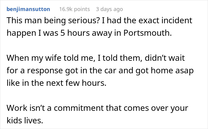 Dad Posts How He Had To Choose Work Over His Sick Baby In Hopes For Compassion And Support, Gets A Reality Check Instead