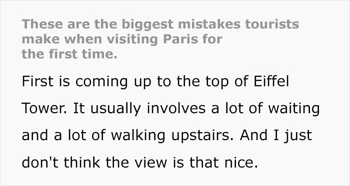 6 Mistakes That This Woman Living In France Wants To Prevent Tourists Visiting Paris From Making 6 Mistakes That This Woman Living In France Wants To Prevent Tourists Visiting Paris From Making