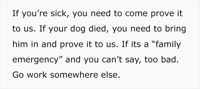 Boss Does Not Think Through Her Ridiculous Tirade About People Taking Too Much Time Off, Loses Her Job Boss Does Not Think Through Her Ridiculous Tirade About People Taking Too Much Time Off, Loses Her Job