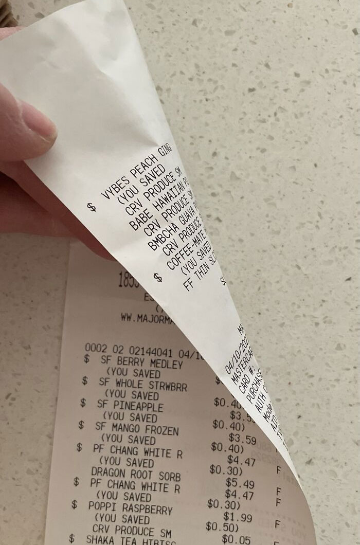 50 Receipts That Prove Even A Tiny Slip Of Paper Can Be Funny And Interesting 50 Receipts That Prove Even A Tiny Slip Of Paper Can Be Funny And Interesting