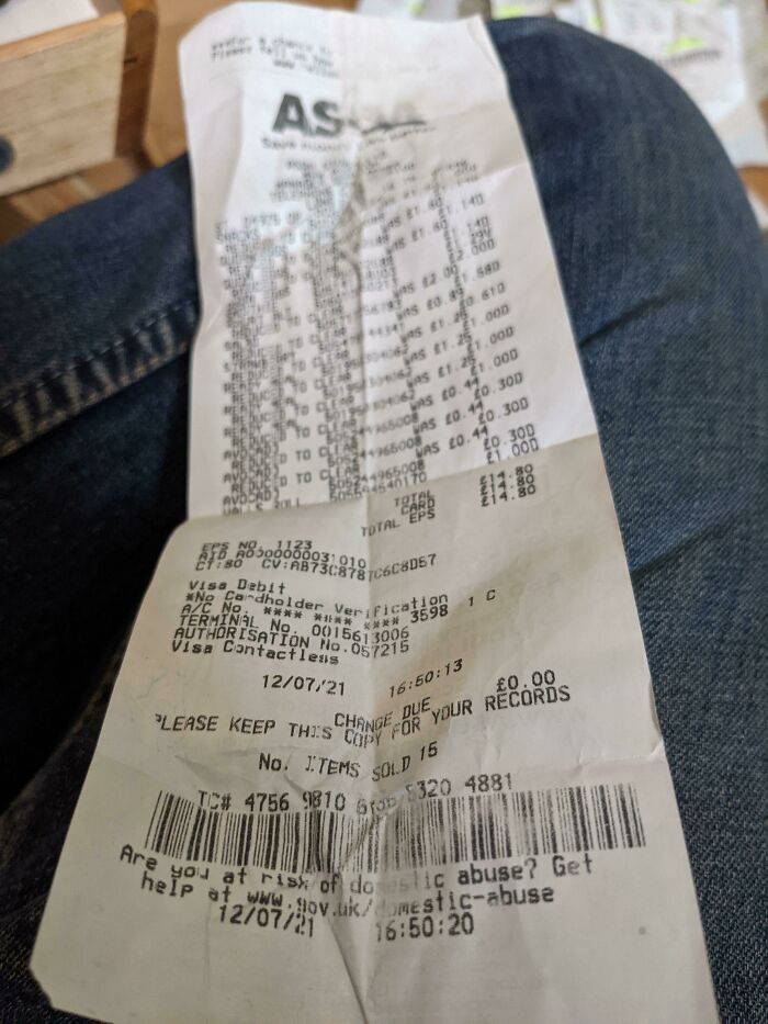 50 Receipts That Prove Even A Tiny Slip Of Paper Can Be Funny And Interesting 50 Receipts That Prove Even A Tiny Slip Of Paper Can Be Funny And Interesting