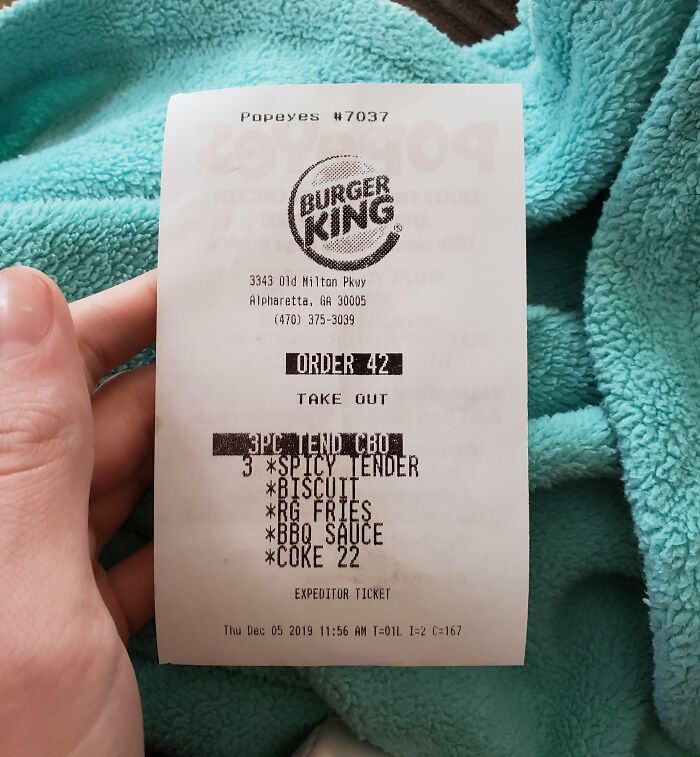 50 Receipts That Prove Even A Tiny Slip Of Paper Can Be Funny And Interesting 50 Receipts That Prove Even A Tiny Slip Of Paper Can Be Funny And Interesting