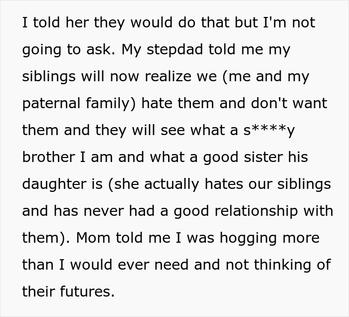 Parents Furious Their 16 Y.O. Straight Up Refuses To Divide Up His Late Aunt’s Inheritance With 4 Other Siblings Parents Furious Their 16 Y.O. Straight Up Refuses To Divide Up His Late Aunt’s Inheritance With 4 Other Siblings