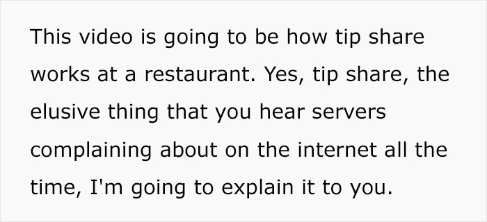 “I Can’t Believe Any Of This Is Even Legal”: Server Explains Why Tip Sharing Is The Worst “I Can’t Believe Any Of This Is Even Legal”: Server Explains Why Tip Sharing Is The Worst