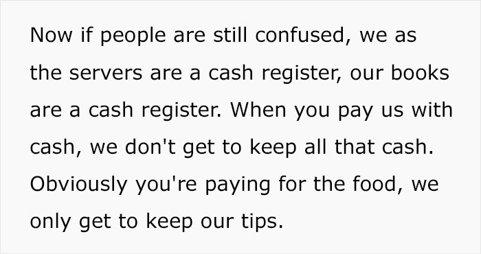“I Can’t Believe Any Of This Is Even Legal”: Server Explains Why Tip Sharing Is The Worst “I Can’t Believe Any Of This Is Even Legal”: Server Explains Why Tip Sharing Is The Worst
