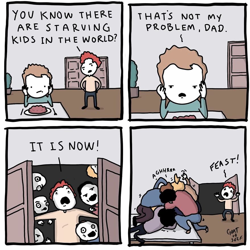 This Canadian Artist Created More Ridiculously Absurd Comics With Unexpected Endings (30 New Pics)