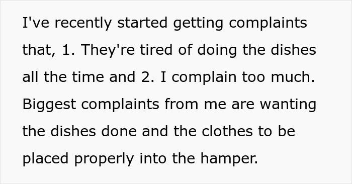 Entitled Husband And His Brother Think His Wife Complains Too Much Because She’s The Only One Responsible For All The Housework, Are Given An Ultimatum Entitled Husband And His Brother Think His Wife Complains Too Much Because She’s The Only One Responsible For All The Housework, Are Given An Ultimatum