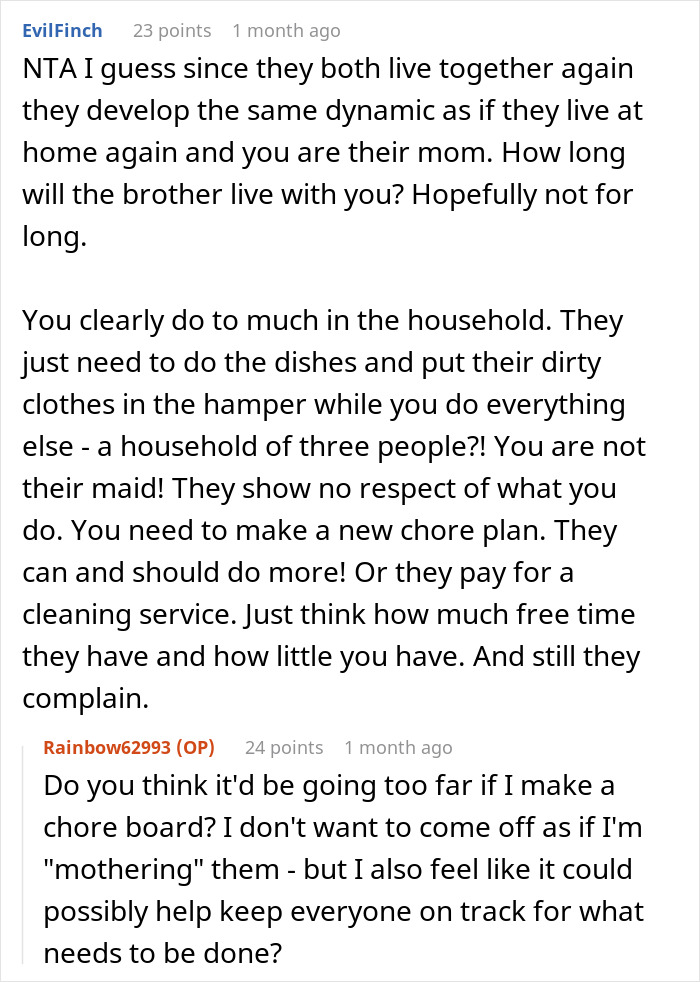 Entitled Husband And His Brother Think His Wife Complains Too Much Because She’s The Only One Responsible For All The Housework, Are Given An Ultimatum Entitled Husband And His Brother Think His Wife Complains Too Much Because She’s The Only One Responsible For All The Housework, Are Given An Ultimatum