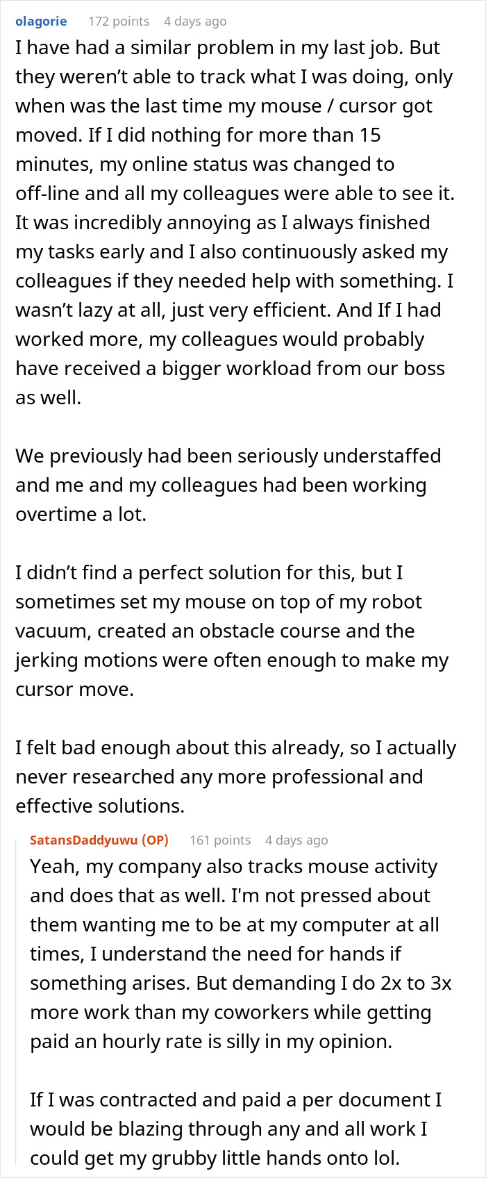 Efficient Employee Learns Boss Expects Him To Do 3 Times More Work Than His Colleagues, Finds A Genius Way To Simulate Working All Day Efficient Employee Learns Boss Expects Him To Do 3 Times More Work Than His Colleagues, Finds A Genius Way To Simulate Working All Day