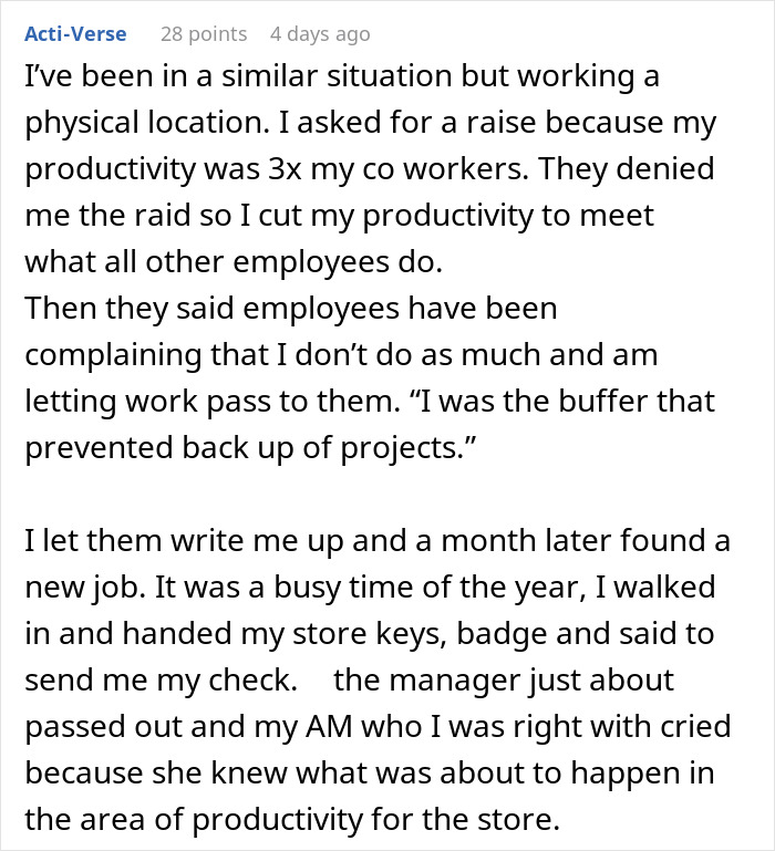 Efficient Employee Learns Boss Expects Him To Do 3 Times More Work Than His Colleagues, Finds A Genius Way To Simulate Working All Day Efficient Employee Learns Boss Expects Him To Do 3 Times More Work Than His Colleagues, Finds A Genius Way To Simulate Working All Day