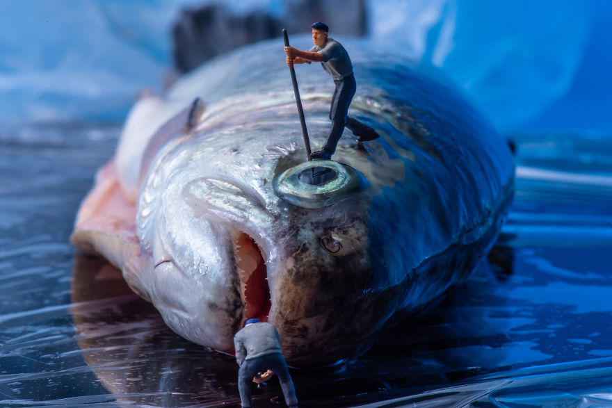 I Turn Everyday Objects Into Surreal Miniature Worlds (34 New Pics) I Turn Everyday Objects Into Surreal Miniature Worlds (34 New Pics)