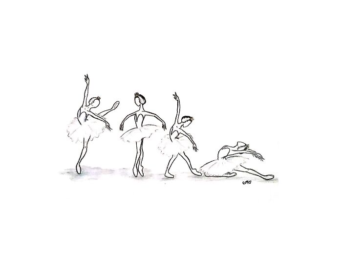 I Draw Ballet To Express My Emotions And Keep Dancing (18 Pics) I Draw Ballet To Express My Emotions And Keep Dancing (18 Pics)