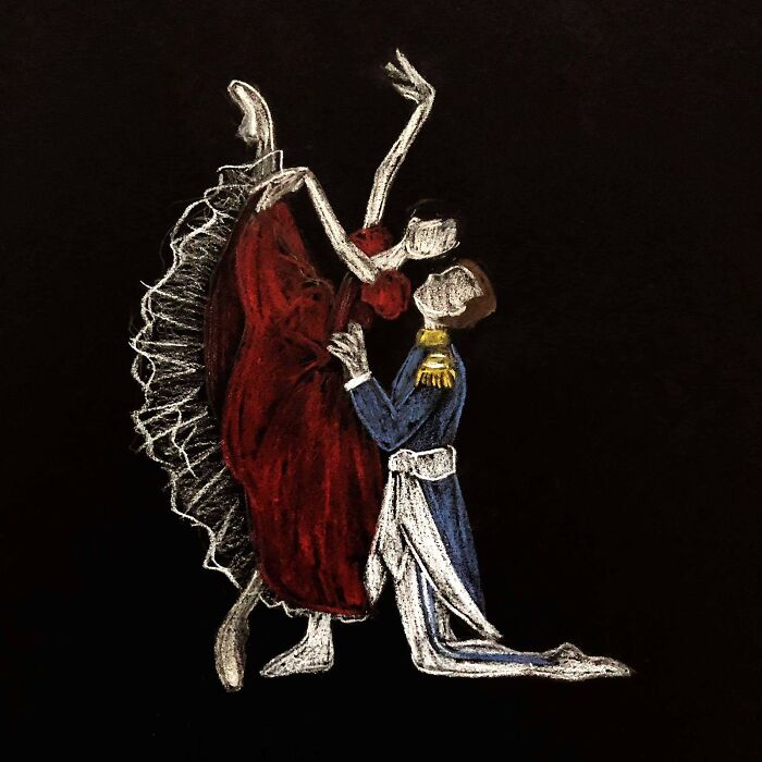I Draw Ballet To Express My Emotions And Keep Dancing (18 Pics) I Draw Ballet To Express My Emotions And Keep Dancing (18 Pics)