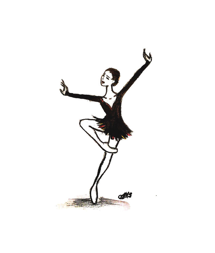 I Draw Ballet To Express My Emotions And Keep Dancing (18 Pics) I Draw Ballet To Express My Emotions And Keep Dancing (18 Pics)