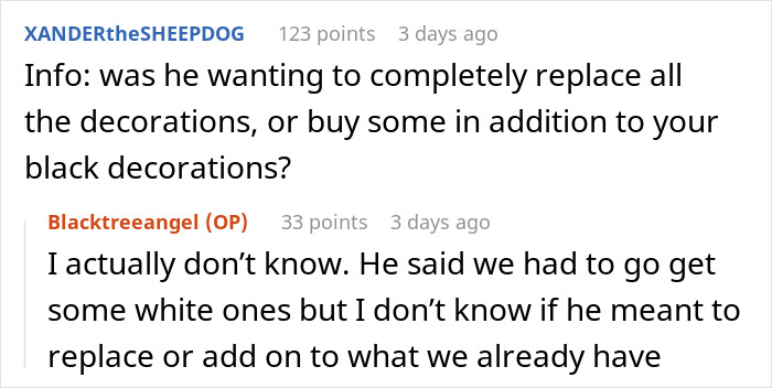 Husband Thinks It’s Unfair Their Christmas Decorations Only Represent Black People, But Wife Refuses To Replace Them Husband Thinks It’s Unfair Their Christmas Decorations Only Represent Black People, But Wife Refuses To Replace Them
