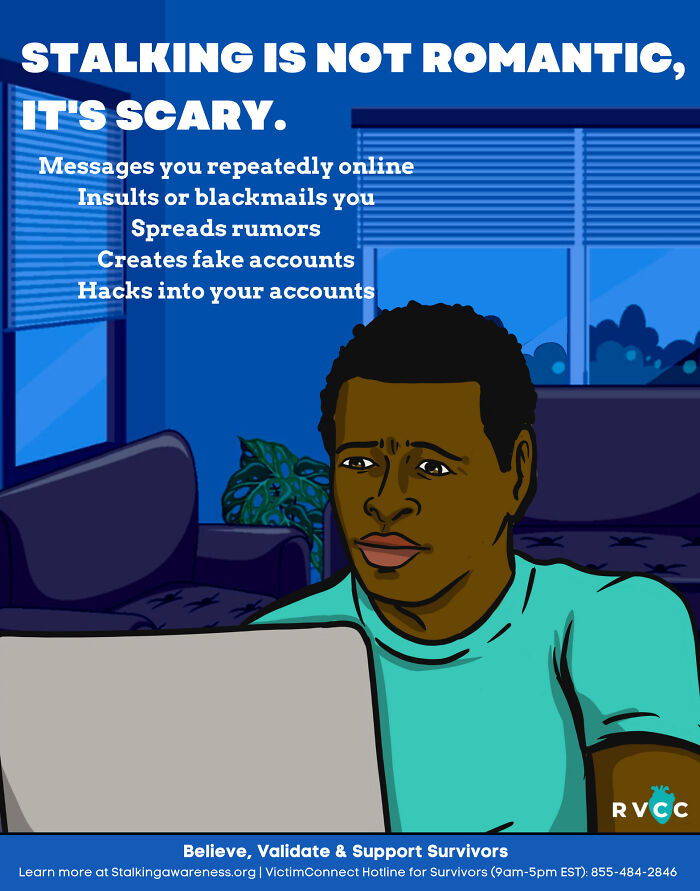 8 Illustrations That Demonstrate What Stalking Looks Like 8 Illustrations That Demonstrate What Stalking Looks Like