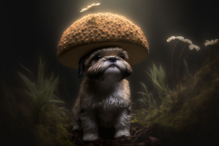 I Wanted To Entertain Myself By Seeing What Dog Puns Would Actually Look Like, And Here Are 27 Images Generated With An AI I Wanted To Entertain Myself By Seeing What Dog Puns Would Actually Look Like, And Here Are 27 Images Generated With An AI