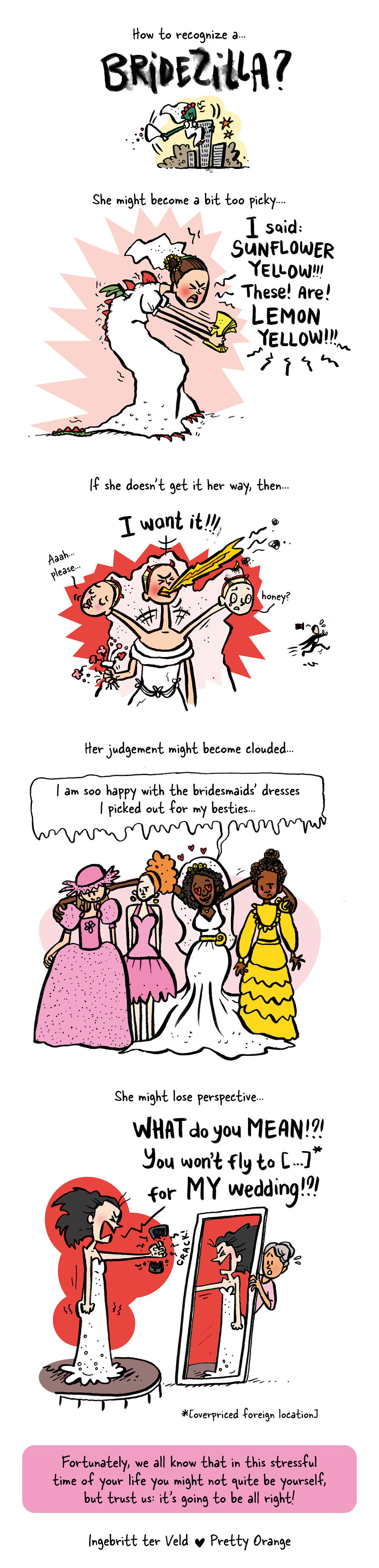 I Made Cartoons About Typical Situations At The Wedding That Every Bride Experiences I Made Cartoons About Typical Situations At The Wedding That Every Bride Experiences