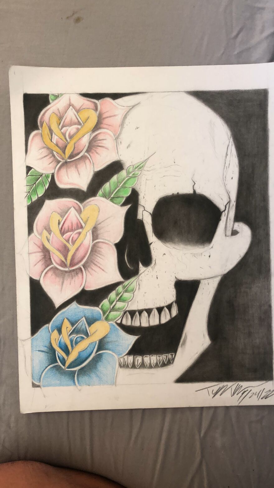 I Like To Draw Skulls, And Here Is My Art Journey (9 Pics) I Like To Draw Skulls, And Here Is My Art Journey (9 Pics)