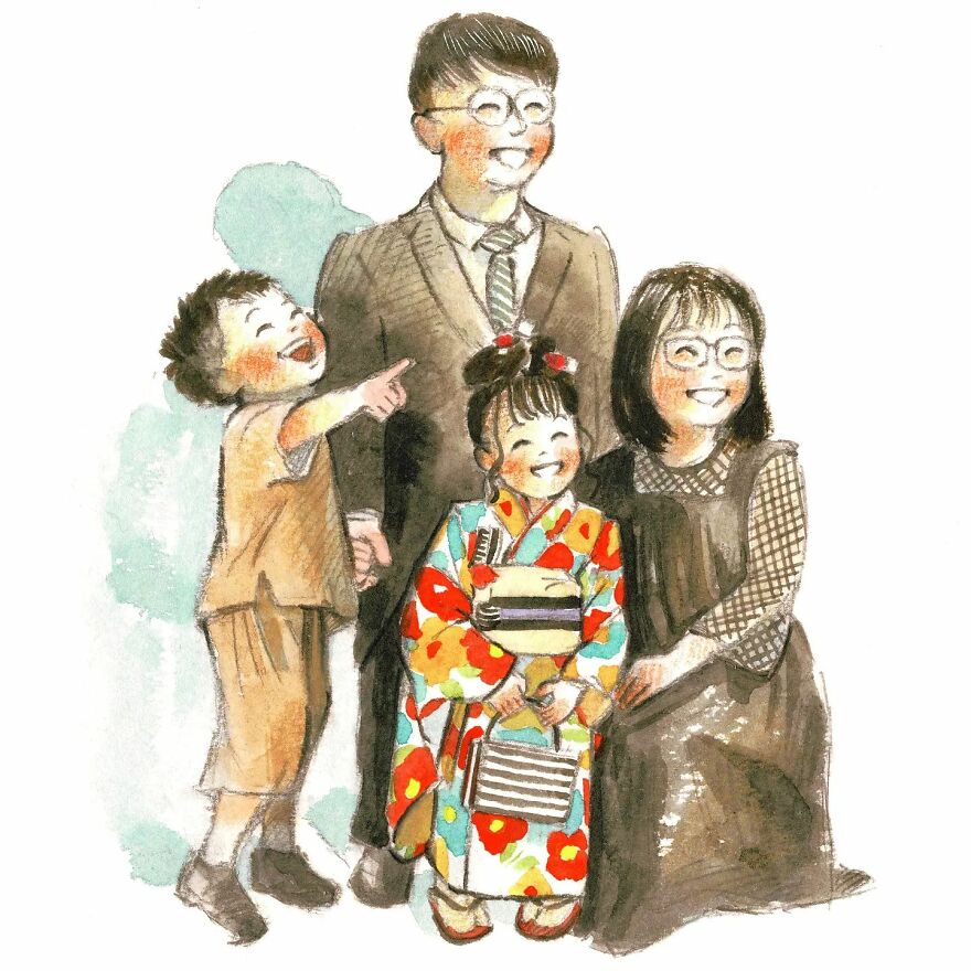 This Japanese Artist Is Inspired By The Simple Life Of Simple People, Here Are 70 Of The Most Popular Moments He Recaptured (70 Pics) This Japanese Artist Is Inspired By The Simple Life Of Simple People, Here Are 70 Of The Most Popular Moments He Recaptured (70 Pics)