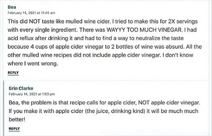 34 Hilariously Dumb Comments People Left On Internet Recipes That Got Called Out By This TikToker 34 Hilariously Dumb Comments People Left On Internet Recipes That Got Called Out By This TikToker