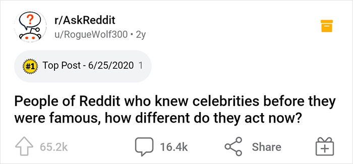 “Became Very Arrogant”: 40 People Who Knew Celebrities Before They Were Famous Reveal What They Were Like “Became Very Arrogant”: 40 People Who Knew Celebrities Before They Were Famous Reveal What They Were Like