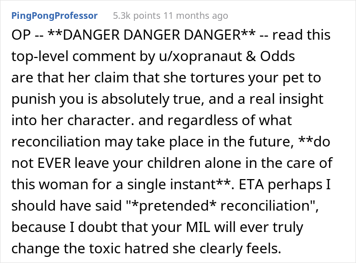 &#8220;[Am I The Jerk] For Showing My Husband The Text His Mom Sent Me And Causing Her To Be Disowned?&#8221;
