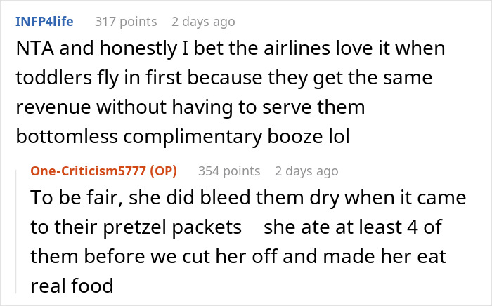 Mother Wonders If She’s A Jerk For Buying First-Class Ticket For Her Toddler Mother Wonders If She’s A Jerk For Buying First-Class Ticket For Her Toddler
