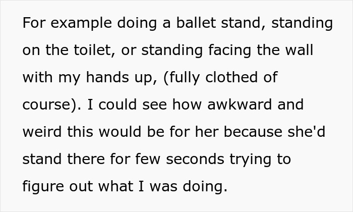 “My Husband Was Livid”: Woman Waits For Her MIL In The Bathroom In Weird Poses, Suspecting She Is Not Walking In On Her Accidentally “My Husband Was Livid”: Woman Waits For Her MIL In The Bathroom In Weird Poses, Suspecting She Is Not Walking In On Her Accidentally